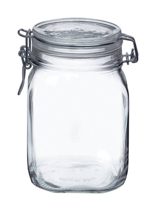 Bormioli Rocco  Fido  Regular Mouth  Storage Jar  33-3/4 oz. 1 pk (Pack of 12)