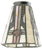 Westinghouse 8112100 2-1/4" Square Tiffany Lamp Shade (Pack of 6)