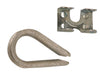 Campbell Zinc-Plated Nickel Rope Clamps