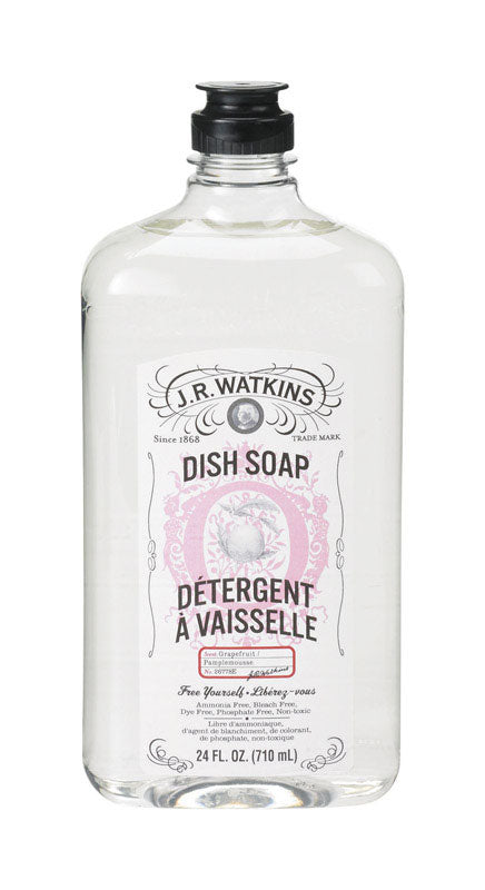 J.R. Watkins Grapefruit Scent Liquid Dish Soap 24 oz. 1 pk (Pack of 6)