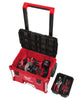 Milwaukee  PACKOUT  22.1 in. Impact-Resistant Poly  Rolling  Tool Box  25.6 in. W x 18.9 in. H Wheeled