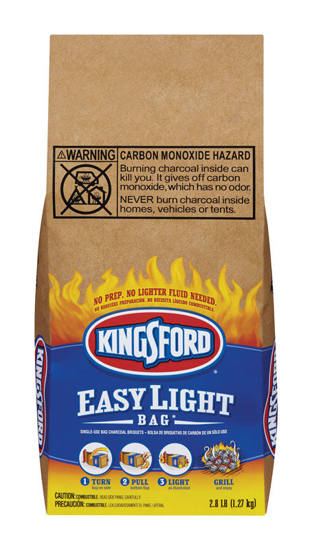 Kingsford  Easy Light  Original  Charcoal Briquettes  2.8 lb.