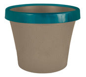Bloem Llc Tt1235-27 12 Taupe With Calypso Two-Tone Pot (Pack of 10)