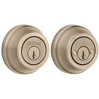 785 5 SMT RCAL RCS K3 2-Cyl Deadbolt - Antique Brass