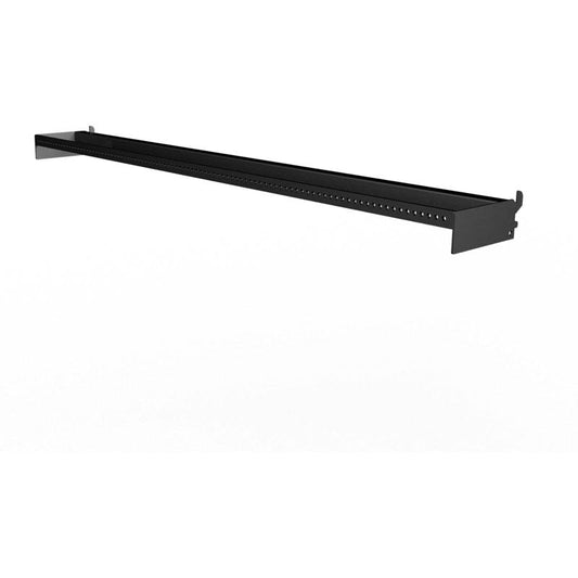 POWER 48X6 BAR W/HOLES 2.375 in. H x 6.00 in. W x 47.990 in. L Black Power Bar With Holes Display