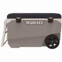 Maxcold Latitude Rolling Cooler, Blue, 90-Qts.
