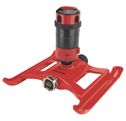 Dramm 10-15091 8 X 4 Red Colorstorm 4-Pattern Gear Drive Sprinkler