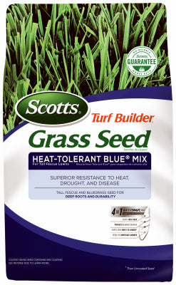 Mezcla de semillas de césped azul tolerante al calor Turf Builder de 20 libras que cubre 5000 pies cuadrados