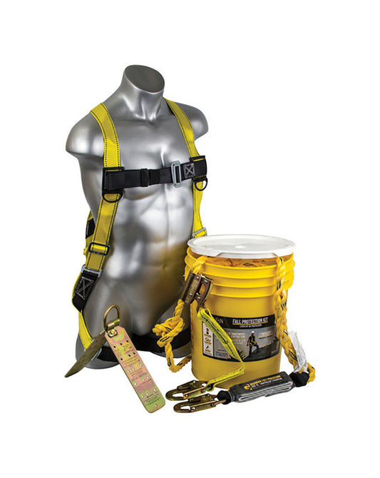 Qual-Craft Polyester/Polypropylene Yellow Safe-Tie Kit 1 pk