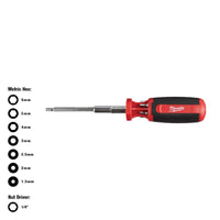 Milwaukee  Metric Hex Key  9-in-1  Multi-Bit Driver  9 in.