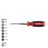 Milwaukee  Metric Hex Key  9-in-1  Multi-Bit Driver  9 in.