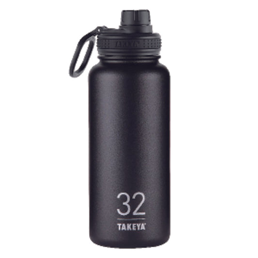 Takeya  32 oz. Double Walled  Water Bottle  Black