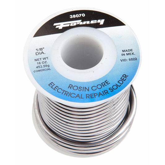 Forney 16 oz Rosin Core Solder Wire 1/8 in. D Lead/Tin/Antimony 1 pc