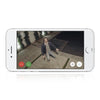 Ring Spotlight Camera Battery Powered Outdoor White Wi-Fi Security Camera