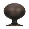 Amerock  Allison  Oval  Cabinet Knob  1-3/8 in. Dia. 1-3/8 in. Oil Rubbed Bronze  10 pk