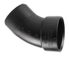Genova Products 82720 2 Abs-Dwv 45º Street Elbows