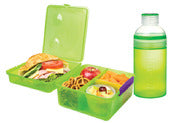 Sistema 41580 Lunch Cube & Bottle Assorted Colors