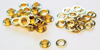 Lord & Hodge 1074-0 #0 Brass Grommet Refills 24 Count