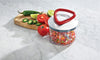 Zyliss 25 oz Red Plastic Manual Food Processor
