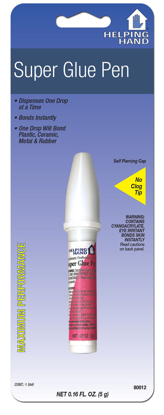 Helping Hand 80012 .16 Oz Max Super Glue Pen (Pack of 3)
