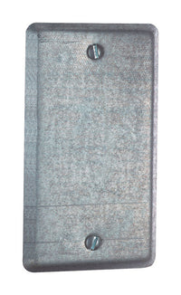 Steel City Rectangle Steel 1 gang Outlet Box Cover