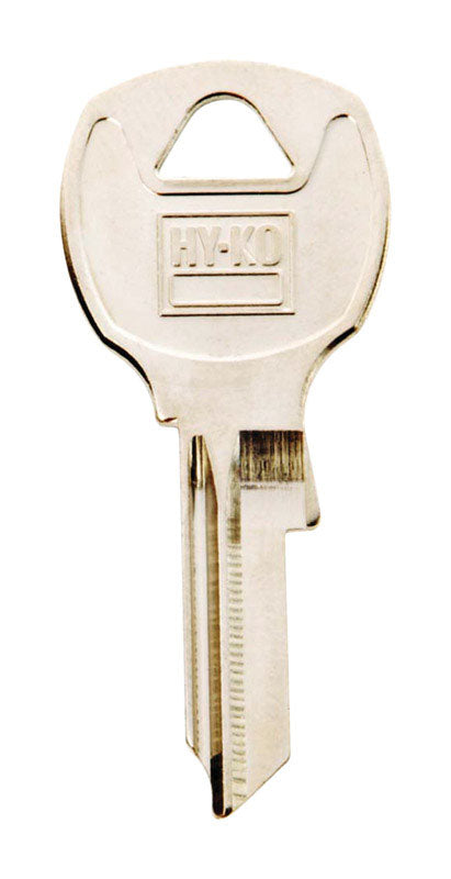 Hy-Ko NA14 Single Sided House & Office Key Blank for Rockford/National Cabinet Locks (Pack of 10)
