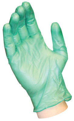 Disposable Vinyl Gloves, Latex & Powder Free, Green, One Size, 300-Ct.