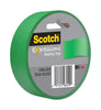 3M 3437-PGR 1" X 20 Yards Primary Green Expressions Masking Tape