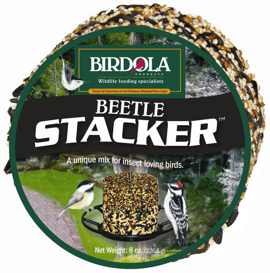 Birdola Products 54614 8 Oz Beetle Stacker™ Cake (Pack of 6)