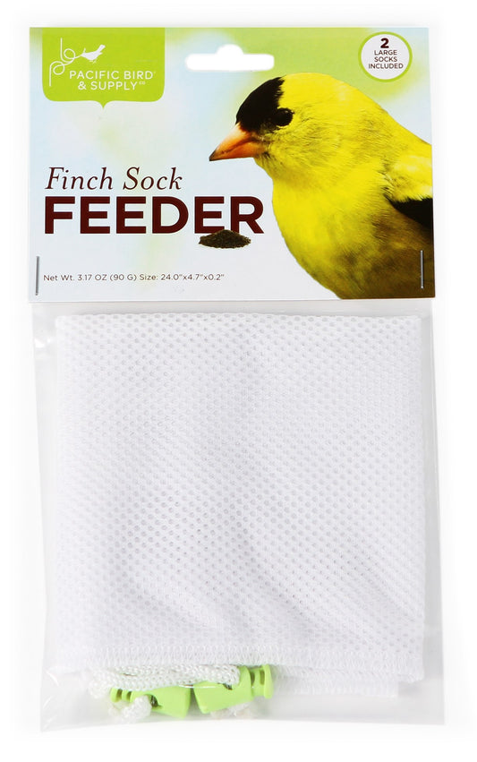 Pacific Bird & Supply Co Inc Pb-0076 4.70 X .20 X 24Nyjer Sock Feeder 2 Count