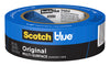Cinta de pintor azul de resistencia media ScotchBlue de 1,41 pulg. de ancho x 60 yd. de largo, paquete de 1