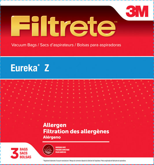 3M Filtrete Vacuum Bag For Eureka 7400, 7500, Sc9020, Sc9050 Series Uprights 3 pk