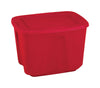 Homz 23.5 in. H x 17.5 in. W x 15.5 in. D Stackable Storage Tote (Pack of 8)