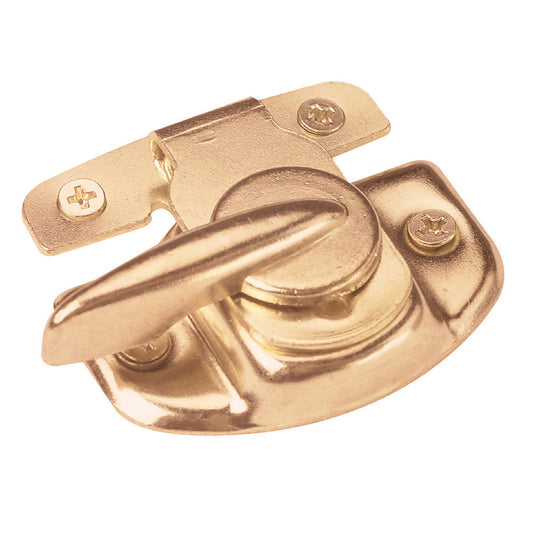 Prime-Line Brass-Plated Steel Sash Lock 1 pk