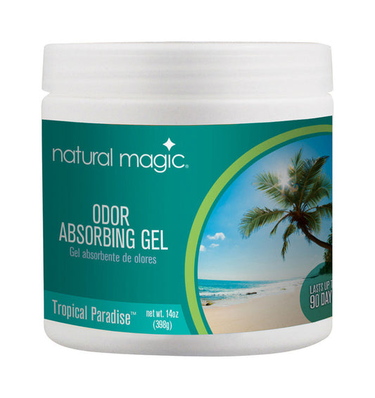 Gonzo  Natural Magic  Tropical Scent Odor Absorber  14 oz. Gel