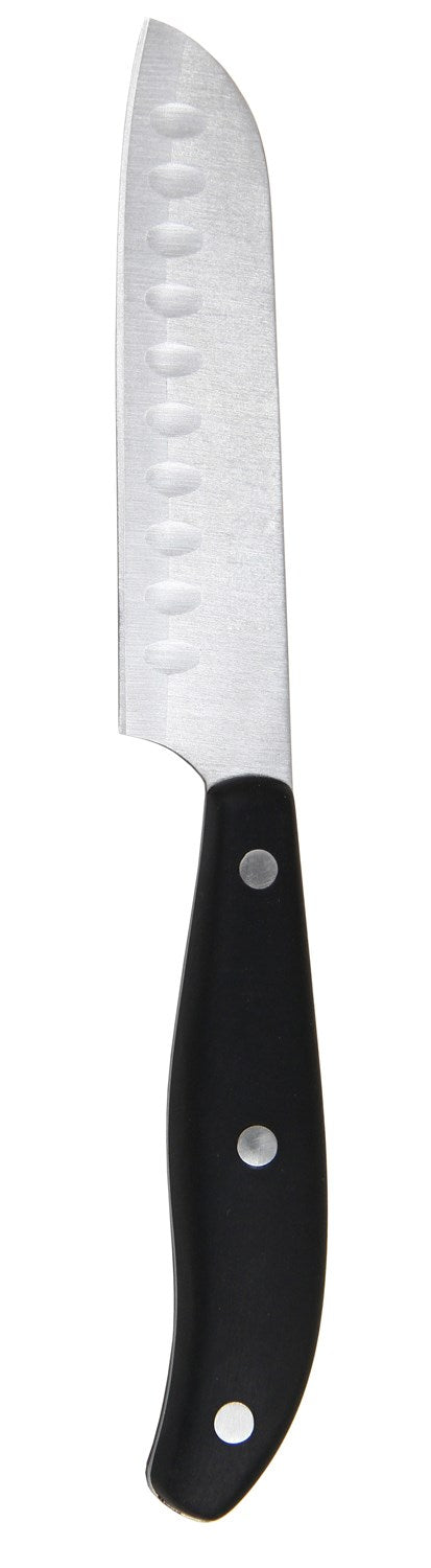 Hampton Forge Hmc01a21bg 5 Black Magna Santoku Knife With Frosted Blade Guard