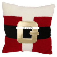 Celebrations  Multicolored  Santa Belt  Pillow (Pack of 4)