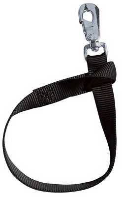 Stable/Fence Bucket Strap, Black Nylon, 1 x 22-In.