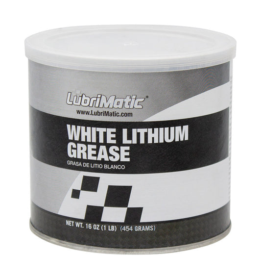 Lubrimatic White Lithium Grease 16 oz. Can (Pack of 12)