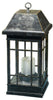 Smart Solar 15 in.   Plastic Lantern Bronze