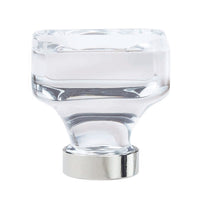 Amerock  Glacio  Transitional  Polished Nickel  1 pk