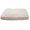 Petmate  Brown/Tan  Gusset  Micro Suede/Polyester  Pet Bed  4 in. H x 27.0 in. W x 36.0 in. L