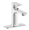 Ultra Faucets Dean Polished Chrome Single-Hole Bathroom Sink Faucet 4 in.