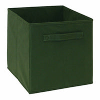 Cubeicals Woven Fabric Drawer, Hunter Green