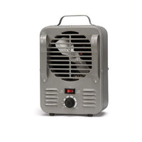 Soleil Gray 200 sq. ft. Coverage Dual Watt Electric Utility Metal Heater 12 H x 7.8 D in.