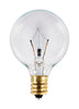 Westinghouse  20 watt E12  Globe  Incandescent Bulb  E12 (Candelabra)  White  2 pk