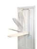 Homz  14 in. H Steel  Ironing Board  Pad Included