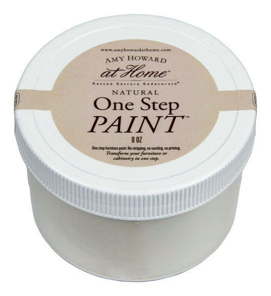 Amy Howard at Home Flat Chalky Finish Luxe Gray One Step Paint 8 oz. (Pack of 6)