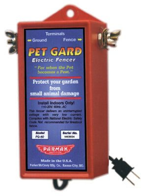 Parmak Precision Pet Gard Electric Fencer with Uninterrupted-Voltage 110 to 120V ac