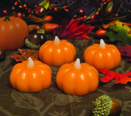 Inglow Lighted Fall Decoration 1 in. H x 1 in. W 4 pk (Pack of 4)